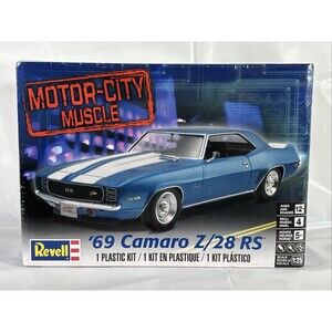 Revell ‘69 Z/28 RS Camaro RS Model Kit • NEW• Motor City Muscle 85-7457